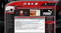 Desktop Screenshot of oeskb-kegeln-bowling.com