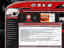 Tablet Screenshot of oeskb-kegeln-bowling.com